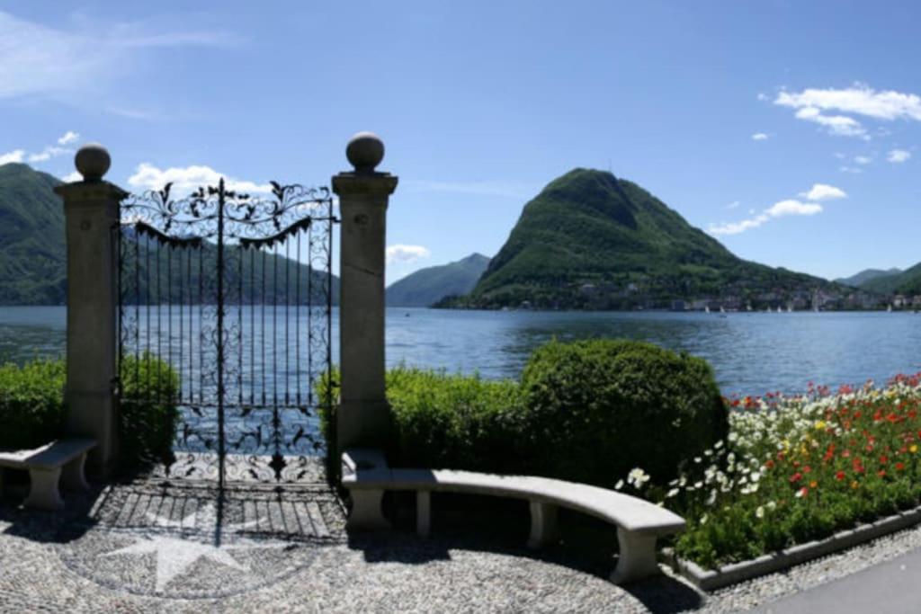 Appartamento Centrale Con Wifi E Posteggio Privato Gratis! Lugano Exterior photo